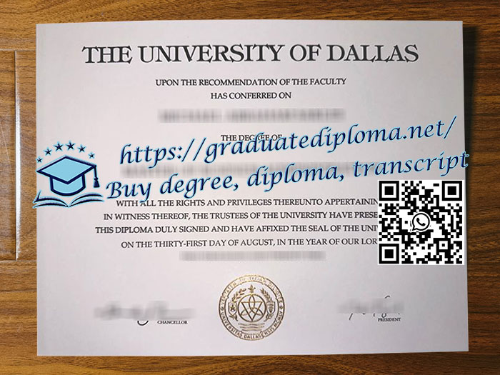 University of Dallas degree