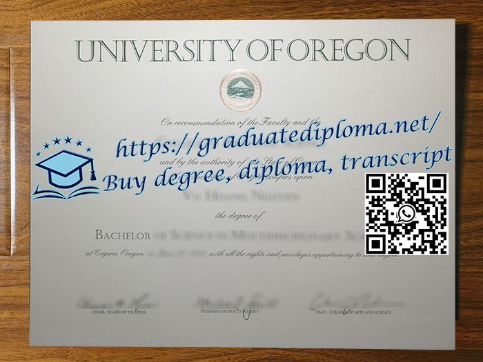 University of Oregon degree