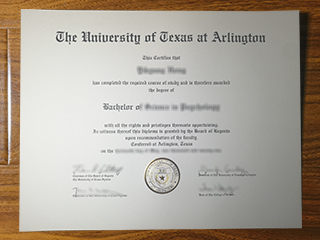 University of Texas at Arlington diploma