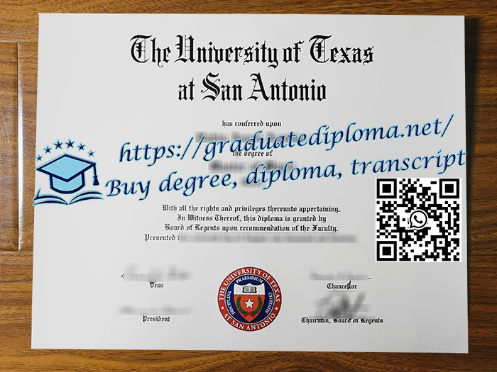 University of Texas at San Antonio degree