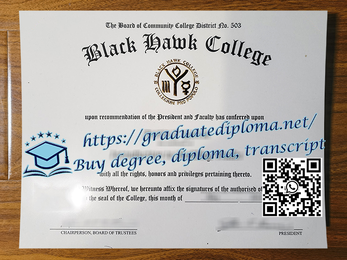 Black Hawk College degree