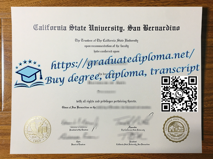 CSUSB degree