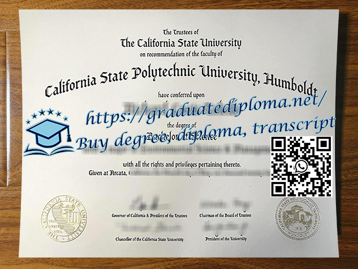 Cal Poly Humboldt degree