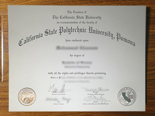 Cal Poly Pomona diploma