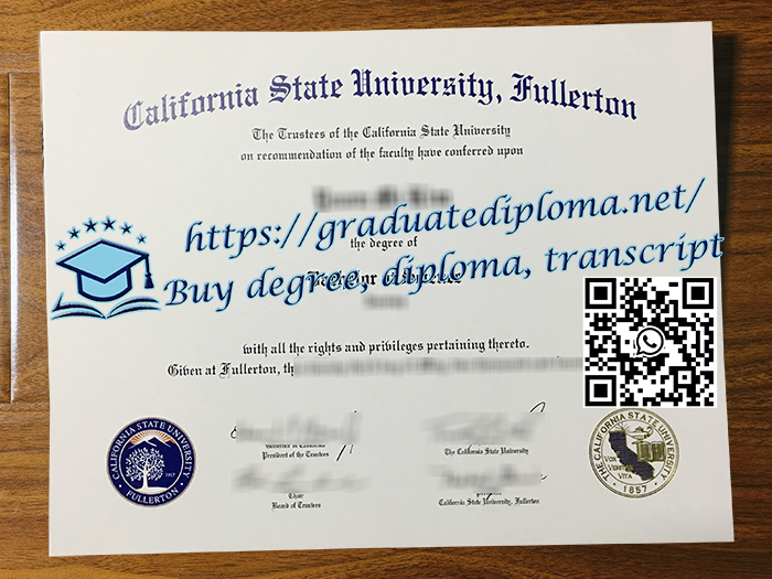 Cal State Fullerton degree