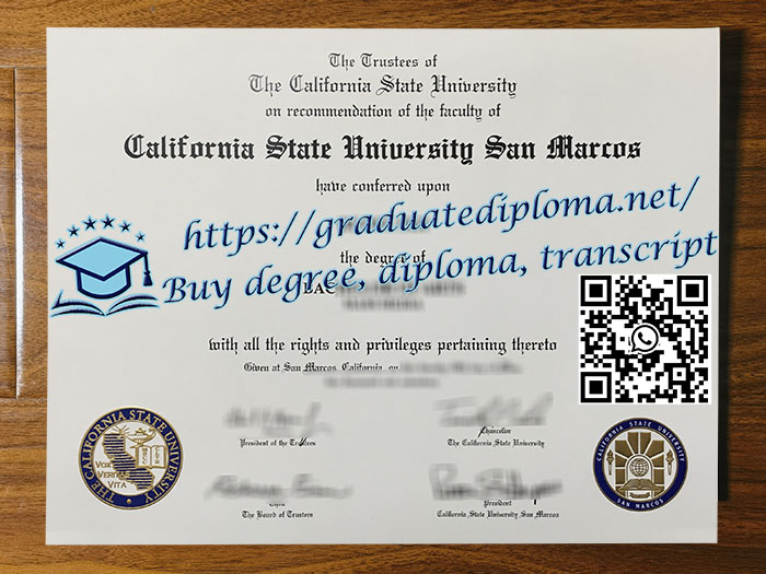 Cal State San Marcos degree