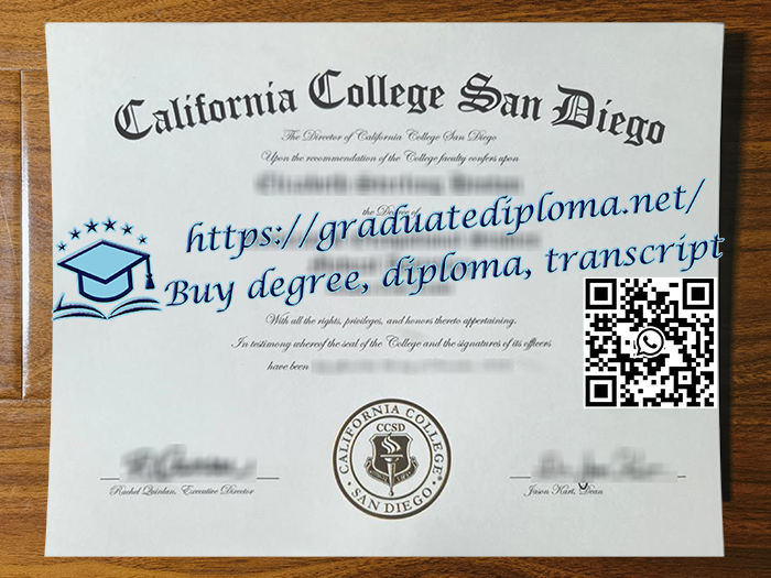 California College San Diego degree