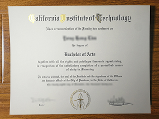 California Institute of Technology diploma