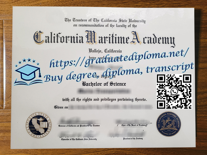 California Maritime Academy degree