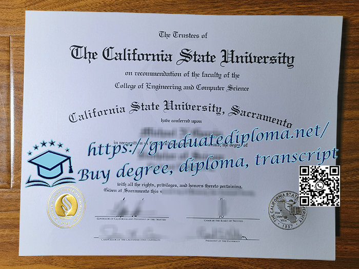 California State University Sacramento degree