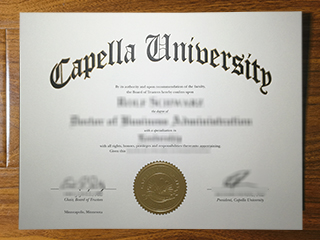 Capella University diploma