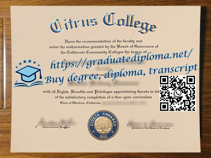 Citrus College degree