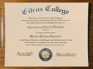 Citrus College,diploma