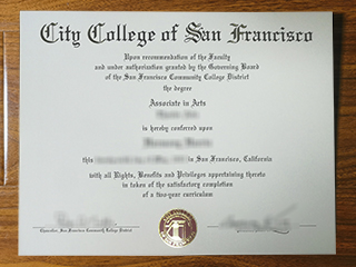 City College of San Francisco diploma