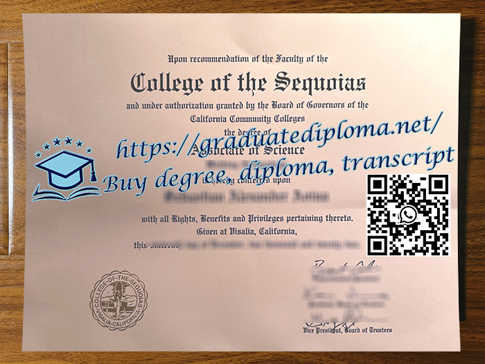 College of the Sequoias degree