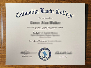Columbia Basin College diploma
