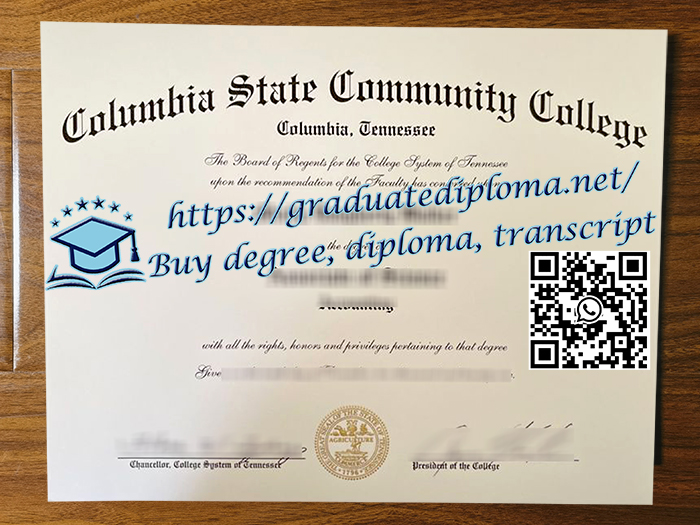 Columbia State Community College degree