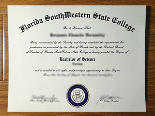 Florida SouthWestern State College diploma