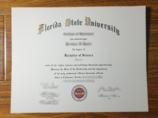 Florida State University diploma