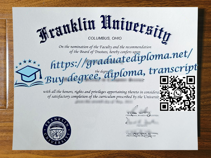 Franklin University degree