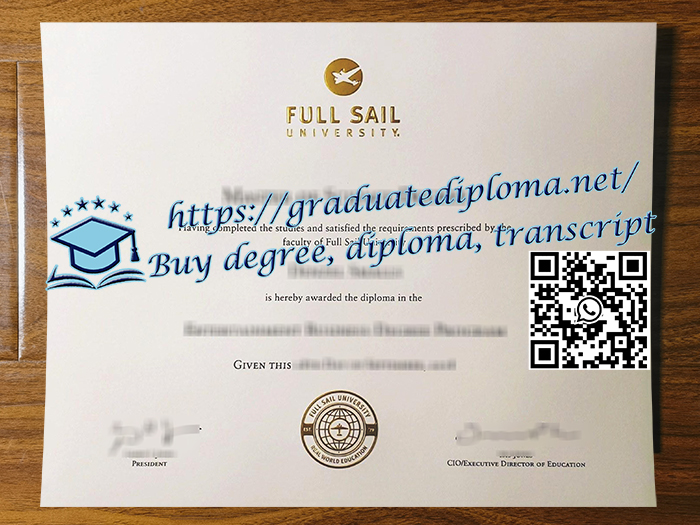 Full Sail University degree