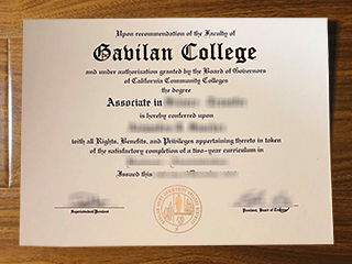 Gavilan College degree