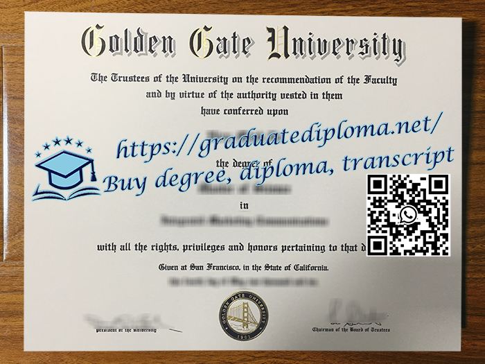 Golden Gate University degree