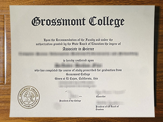 Grossmont College diploma