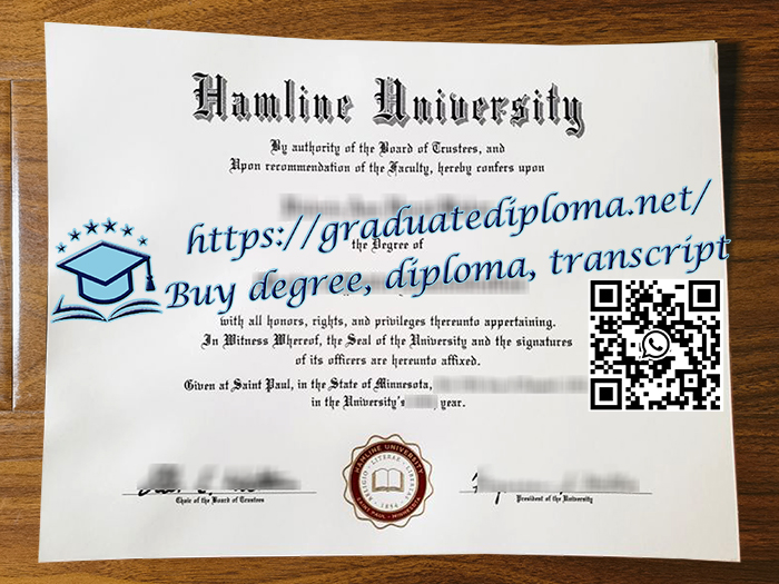 Hamline University degree