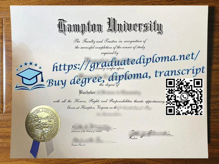 Hampton University degree