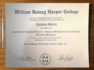 Harper College diploma