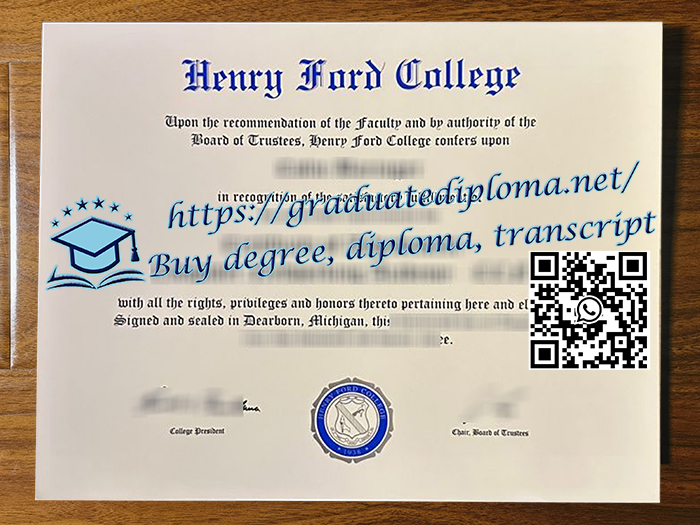 Henry Ford College degree