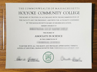 Holyoke Community College diploma