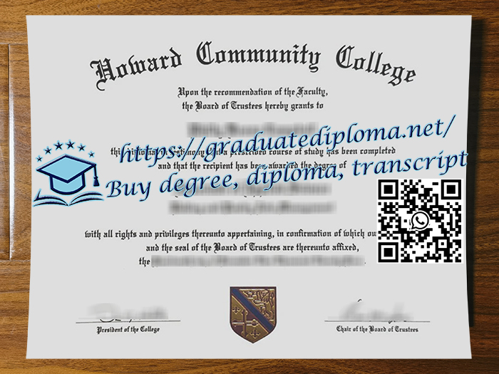 Howard Community College degree