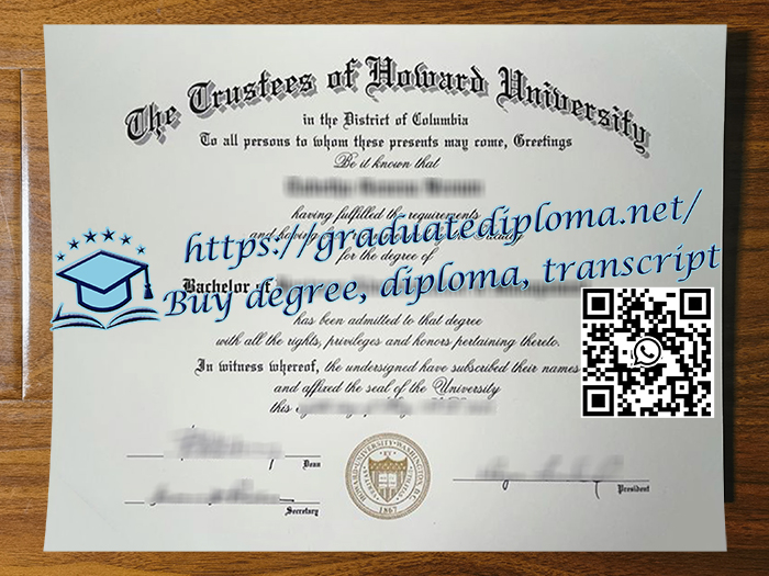 Howard University degree