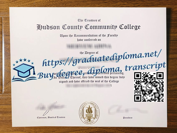 Hudson County Community College degree