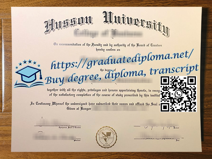 Husson University degree
