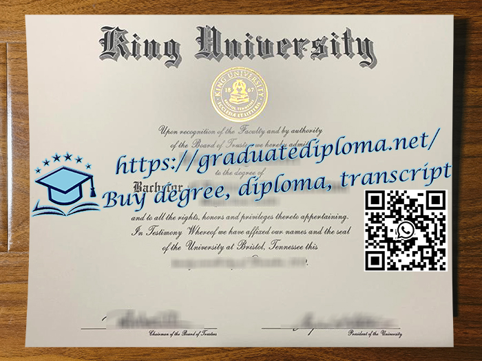 King University degree