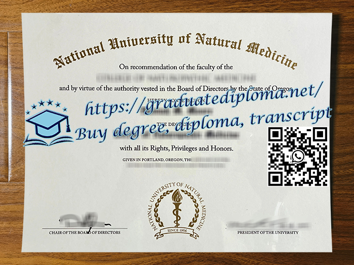 National University of Natural Medicine degree