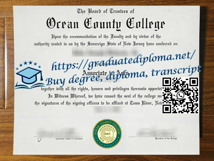 Ocean County College degree