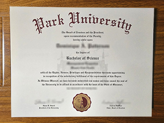 Park University diploma