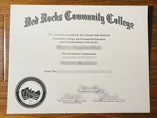 Red Rocks Community College diploma