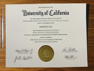 UC Irvine diploma