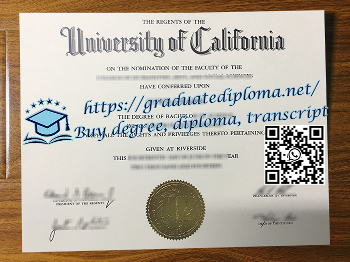 UC Riverside degree