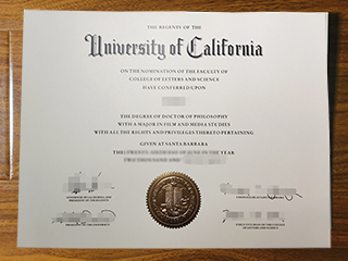 UC Santa Barbara diploma