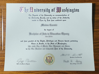 University of Washington diploma