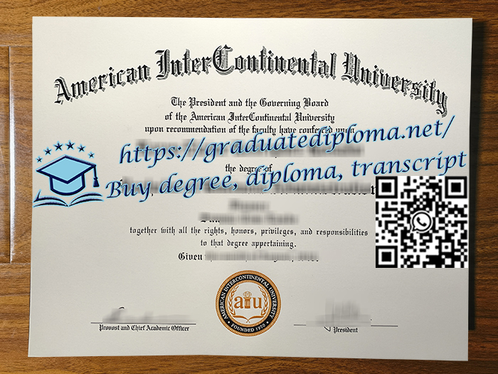 American-InterContinental-University-diploma