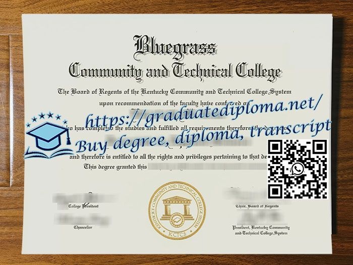 Bluegrass Community and Technical College degree