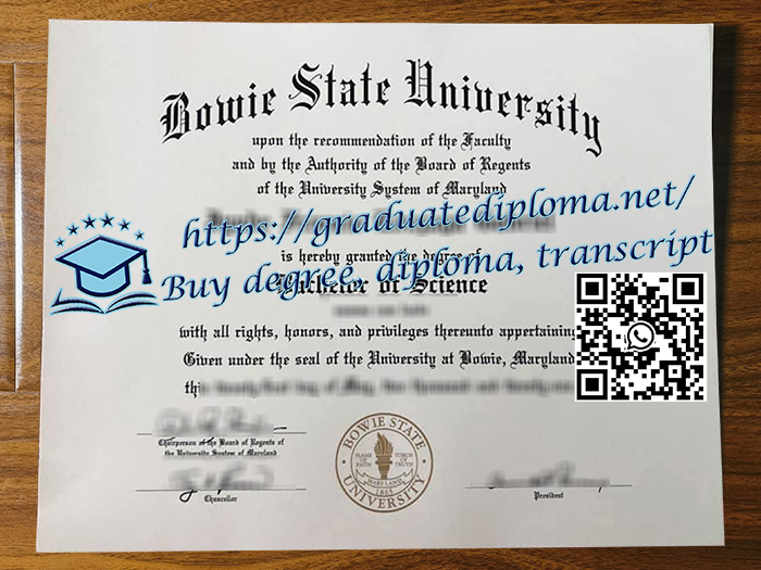 Bowie State University degree