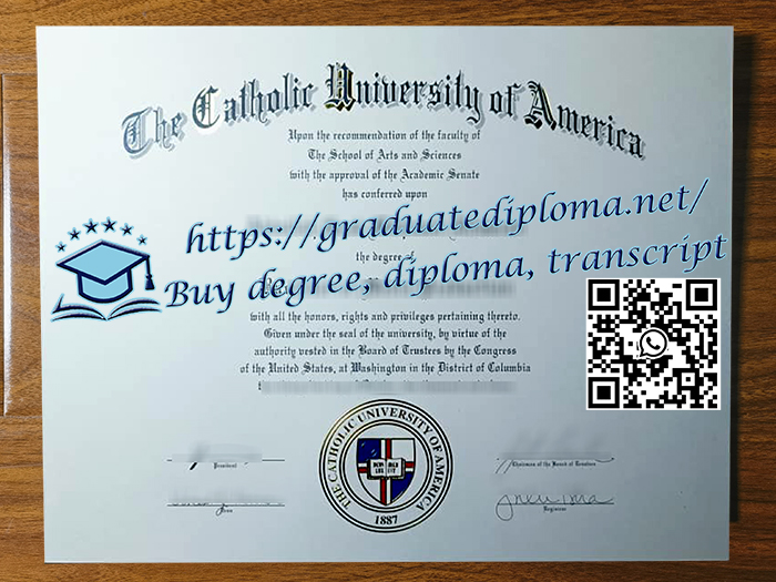 Catholic University of America degree